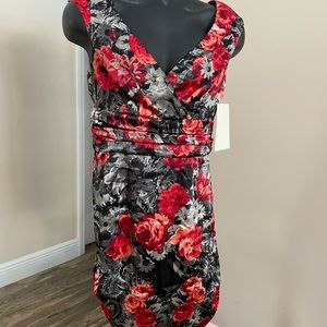 Brand New with tags..Rose printed dress.